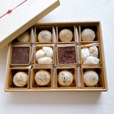 【11月上旬発送分】焼き大福とお汁粉ぜんざいセット（木箱入り）（冷凍配送）