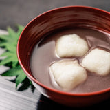 【8月下旬発送分】焼き大福とお汁粉ぜんざいセット（木箱入り）（冷凍配送）